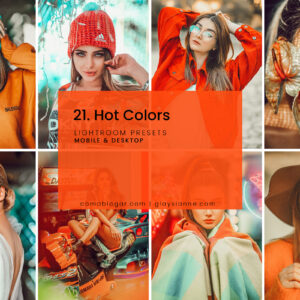 21. Hot Colors Presets