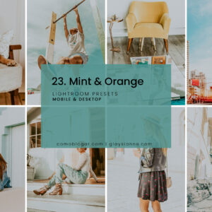 23. Mint Orange Presets