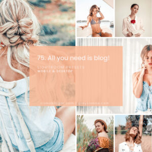 75. All you need is blog