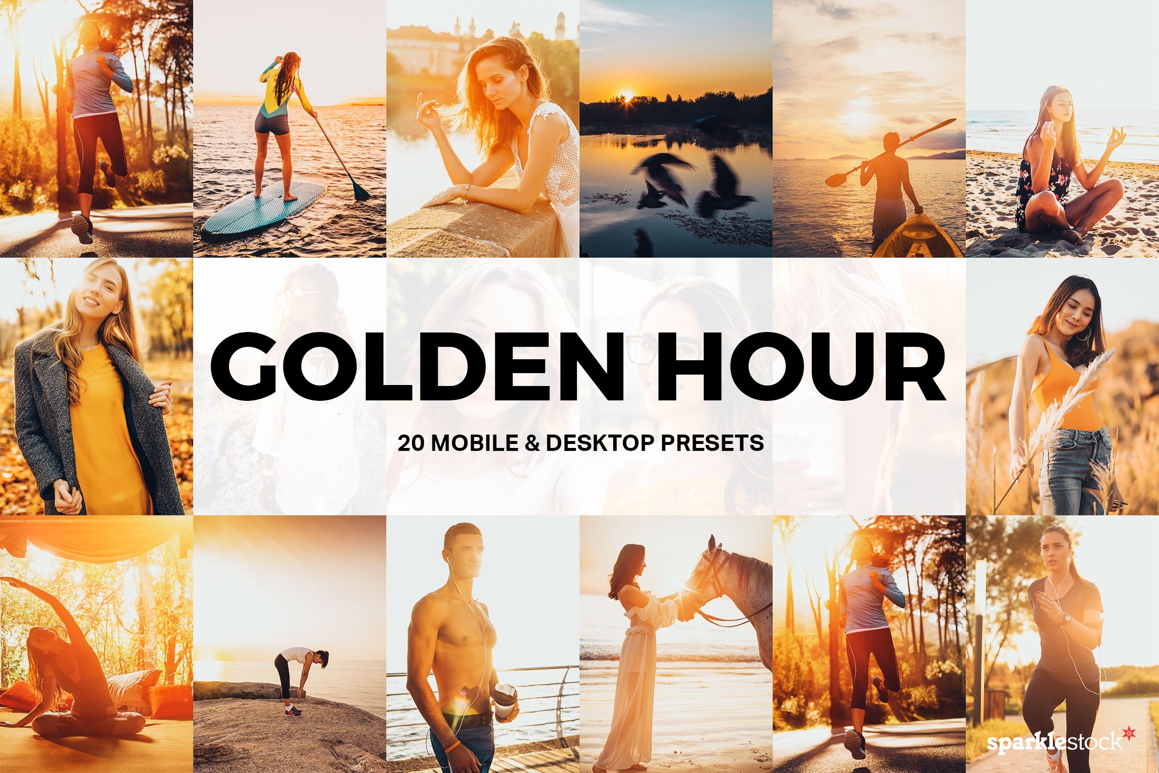 20 Golden Hour Lightroom Presets and LUTs Cover