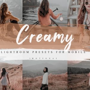 5 Creamy Mobile Lightroom Presets Cover