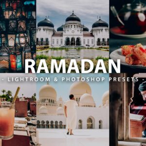 ۷ پریست لایتروم و فتوشاپ مجموعه رمضان