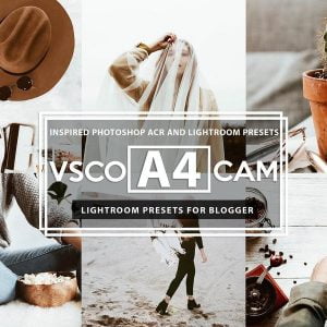 A4 VSCO Cam Lightroom Presets