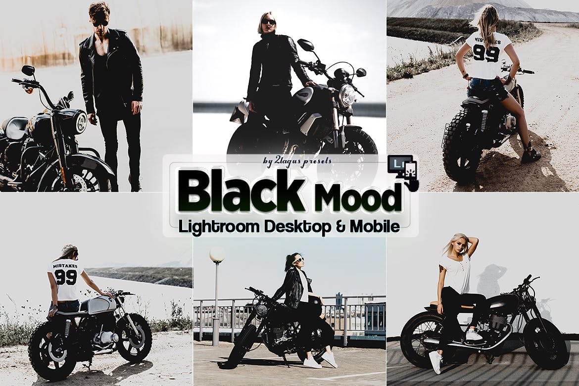Black Mood Lightroom Presets Mobile Desktop