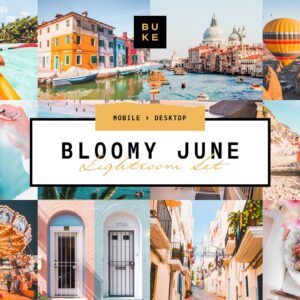 Bloomy June Lightroom Preset