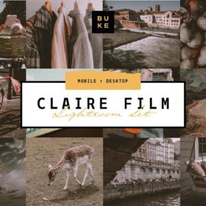 Claire Film Lightroom Preset