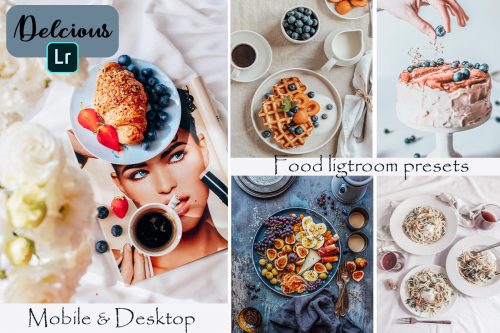 Food Blogger Mobile Desktop Lightroom Presets