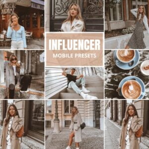 Influencer Mobile Lightroom Presets