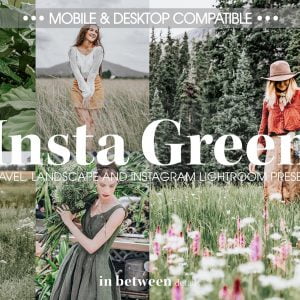 Insta Green Lightroom Mobile Presets