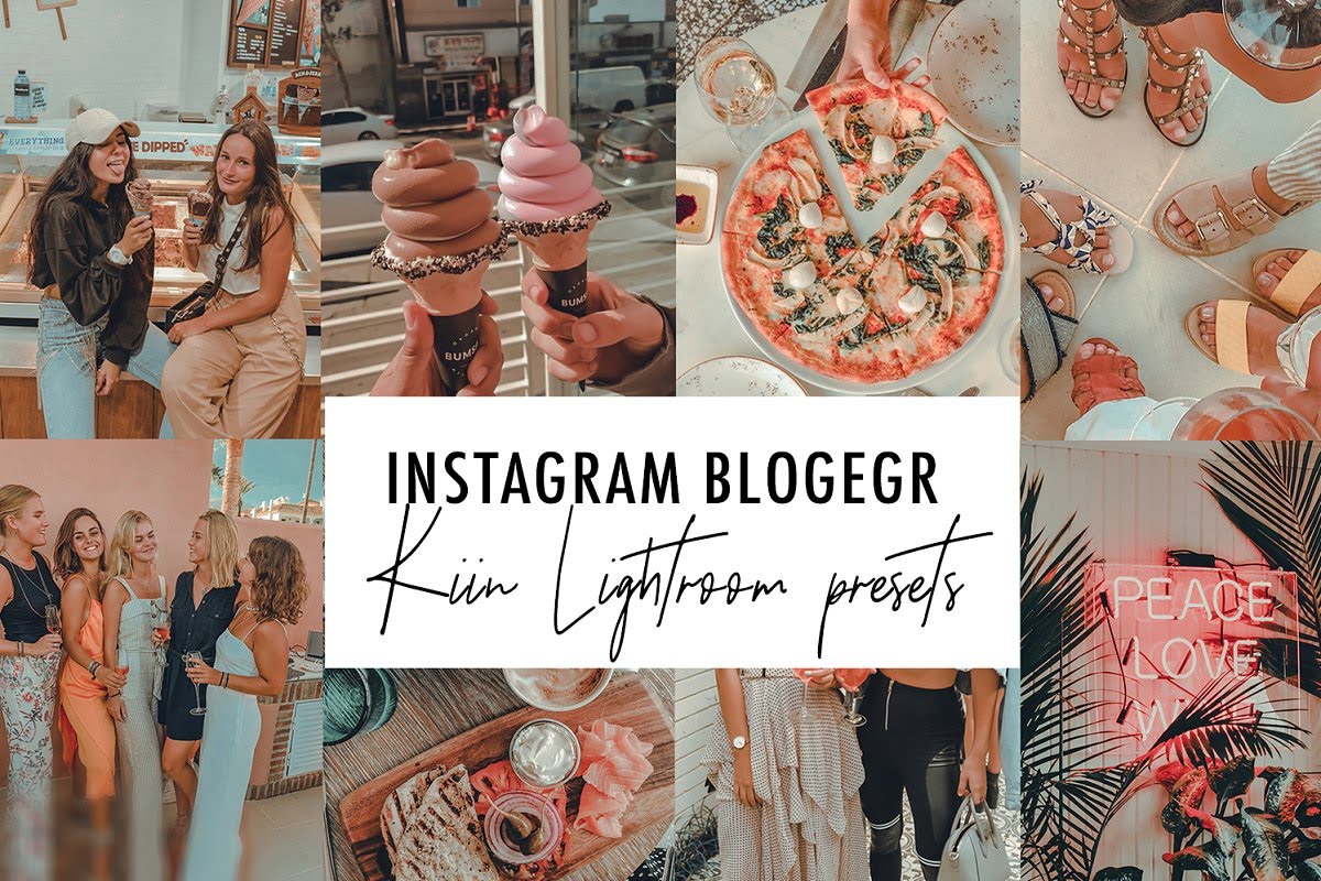 Instagram Blogger Lightroom Presets