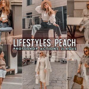 Lifestyles Peach Photoshop Actions