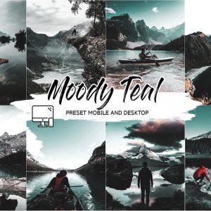 MOODY TEAL LIGHTROOM PRESETS Cover