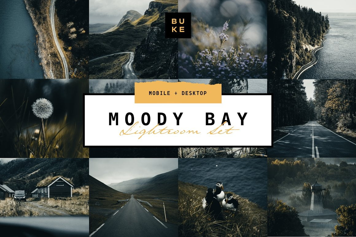 Moody Bay Pro Lightroom Presets