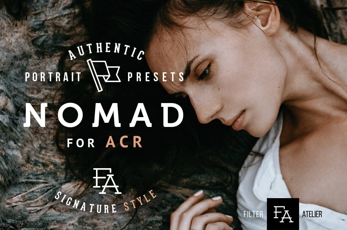 Nomad ACR Photoshop Presets Cover