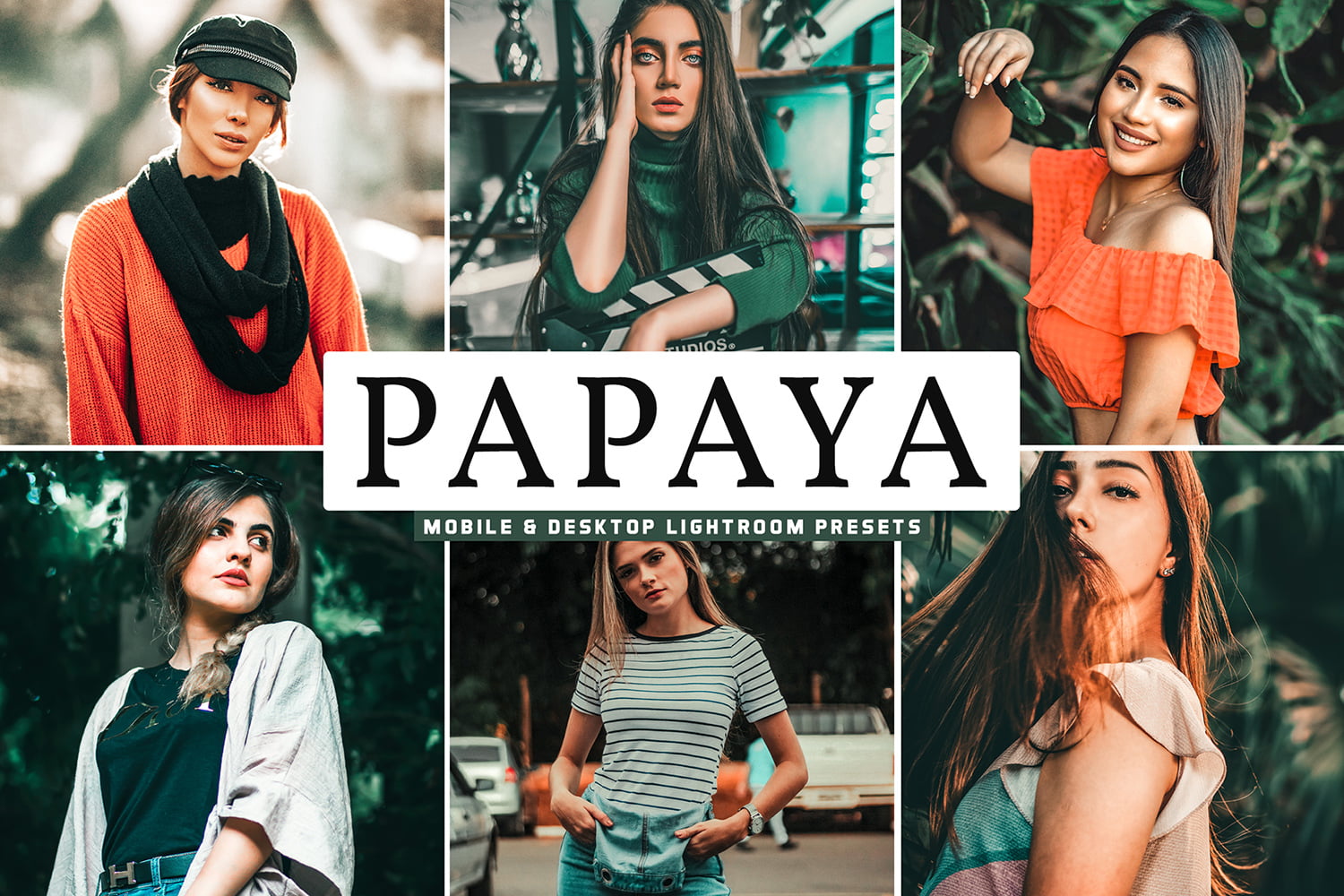 Papaya Mobile Desktop Lightroom Presets Cover