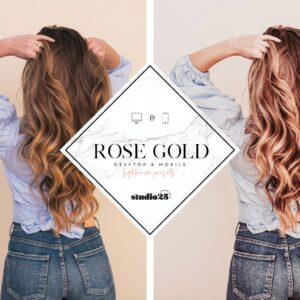 Rose gold lightroom preset 6