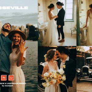 Rosseville Natural Light Wedding