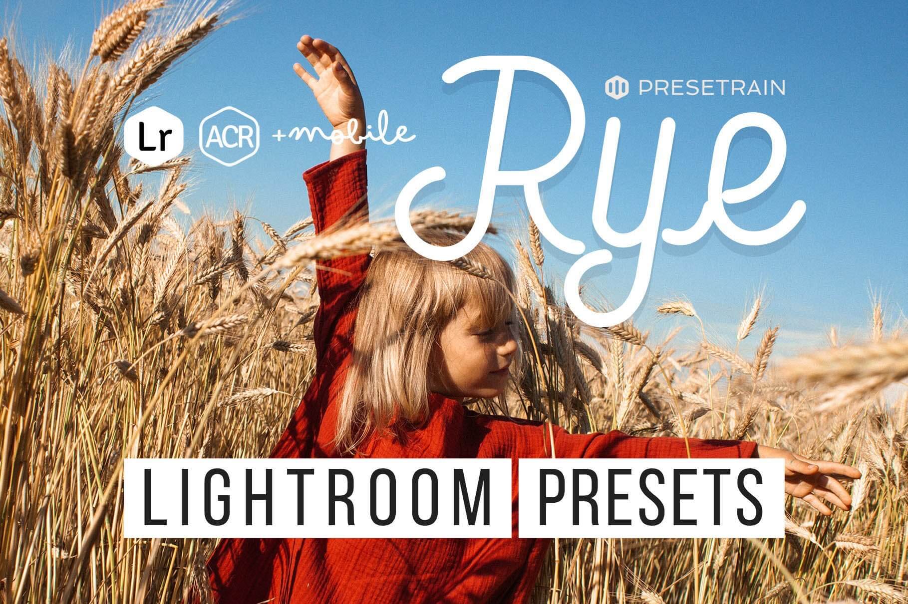 Rye Lightroom ACR Presets