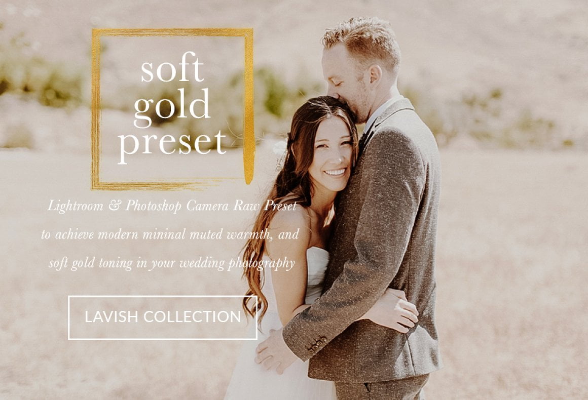 Soft Gold Wedding Presets