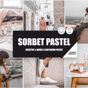 Sorbet Pastel Lightroom Preset Cover